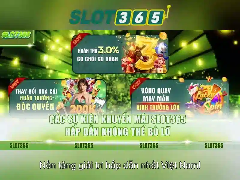 Slot365 và thế giới trò chơi slots hấp dẫn