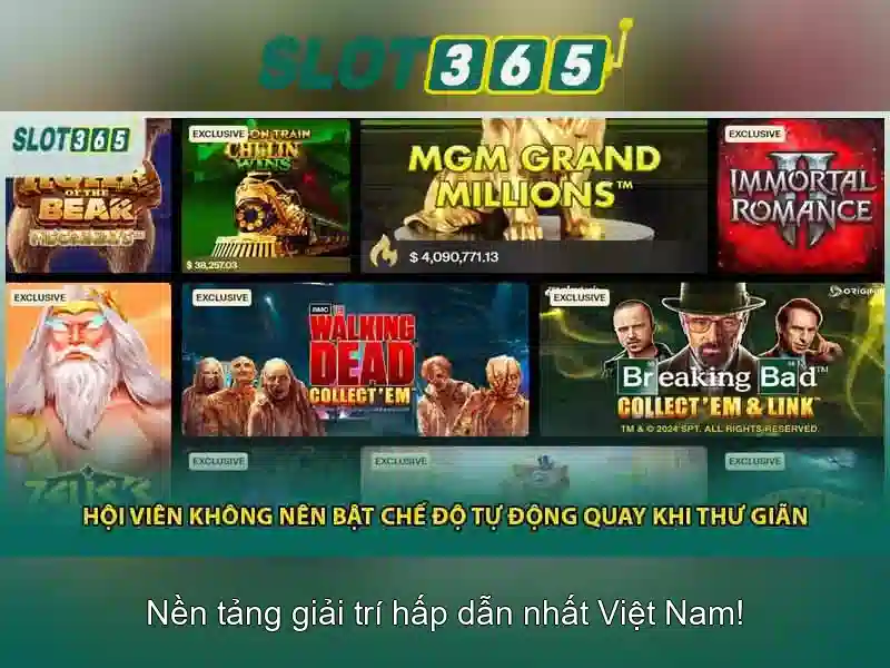 Slot365: Đánh giá tổng quan và trải nghiệm chơi slot trực tuyến